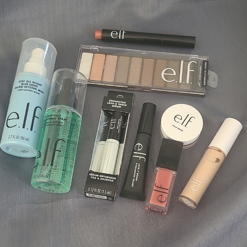 ELF Makeup Primer and Essentials Set with Neutral Tones